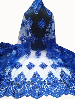Navy blue Gold Allover Appliques beaded french lace fabric African sewing tulle lace classic and unique K005
Navy blue Gold Allover Appliques beaded french lace fabric African sewing tulle lace classic and unique K005