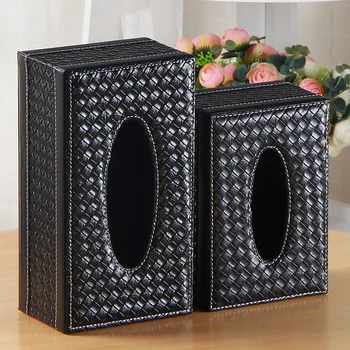 2 Tissue Box holder , Big Small Wooden Toilet Paper Dispenser Napkin Holders PU Leather Facial Tissue Storage Box Cover 
2 Tissue Box holder , Big Small Wooden Toilet Paper Dispenser Napkin Holders PU Leather Facial Tissue Storage Box Cover