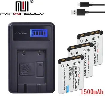 3 Li 42B Li-42B LI-40B Camera Battery +usb charger for Olympus Pentax D-Li63 Li180 Nikon EN-EL10 CASIO NP-80 BENQ DLI-216 TRCKED
3 Li 42B Li-42B LI-40B Camera Battery +usb charger for Olympus Pentax D-Li63 Li180 Nikon EN-EL10 CASIO NP-80 BENQ DLI-216 TRCKED