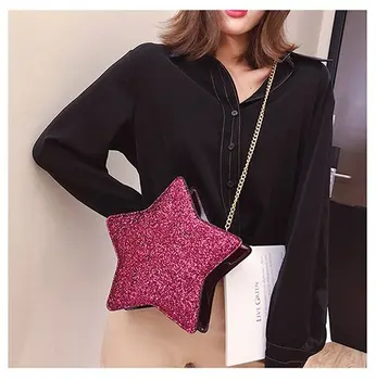 Women Messenger Bag Bright stars Handbag Sequined Shoulder Bag Chain Female Brand Designer Crossbody Bag
Women Messenger Bag Bright stars Handbag Sequined Shoulder Bag Chain Female Brand Designer Crossbody Bag