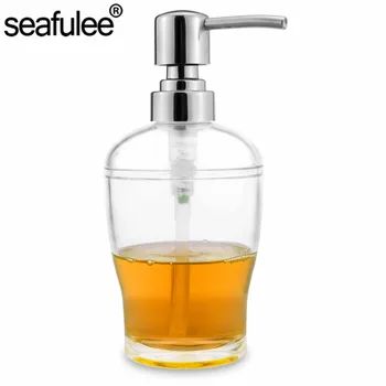 Acrylic Countertop Lotion Dishwashing Liquid Soap Dispenser Pump Bottle Kitchen or Bathroom 12 OZ (2 color)
Acrylic Countertop Lotion Dishwashing Liquid Soap Dispenser Pump Bottle Kitchen or Bathroom 12 OZ (2 color)