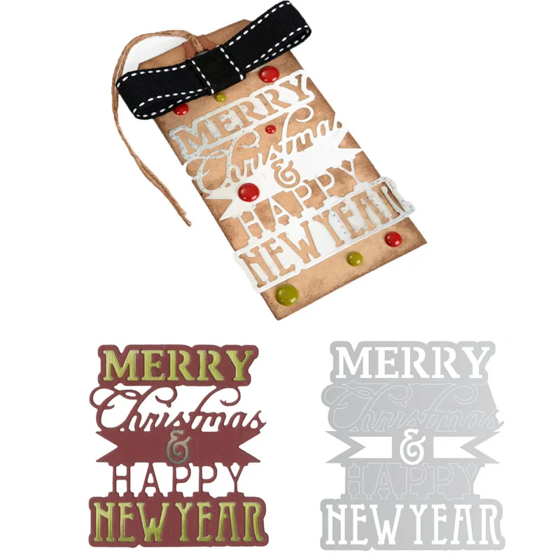 Adv-one MERRY Christmas happy NEWYEAR Metal Cutting Die Stencil for DIY Scrapbooking Photo Album Embossing Paper Decor Craft
Adv-one MERRY Christmas happy NEWYEAR Metal Cutting Die Stencil for DIY Scrapbooking Photo Album Embossing Paper Decor Craft