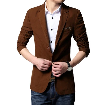 Mens casual blazer and jacket new korean fashion style black khaki brown slim fit hot sale Male coat plus size big 6XL drop ship
Mens casual blazer and jacket new korean fashion style black khaki brown slim fit hot sale Male coat plus size big 6XL drop ship