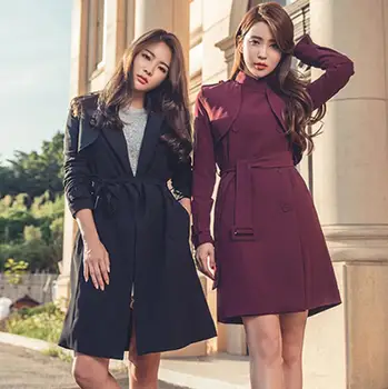 2017 new arrival Women's fashion design slim trench coat plus size stand collar casual outwear women spring coat S-4XL
2017 new arrival Women's fashion design slim trench coat plus size stand collar casual outwear women spring coat S-4XL