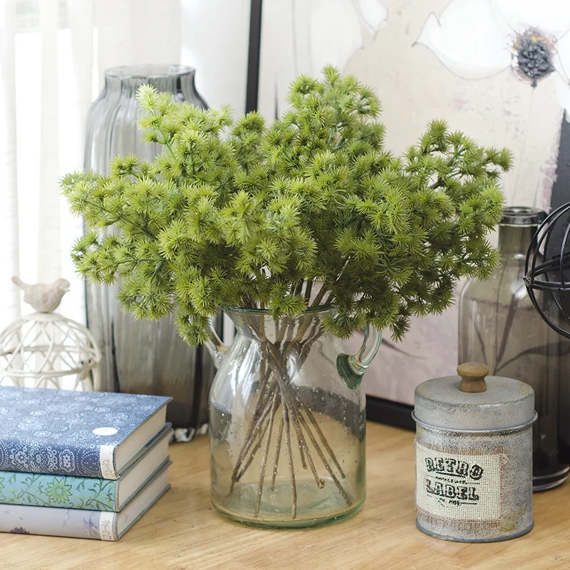 1pc Pine Branch Plastic Artificial Green Plants Fake Pine Branches Cypress Tree for Home Office Christmas Decorative Plant 30CM
1pc Pine Branch Plastic Artificial Green Plants Fake Pine Branches Cypress Tree for Home Office Christmas Decorative Plant 30CM