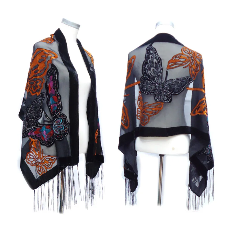 New Winter Silk Shawls and Wraps Butterfly Scarf Women Luxury Brand 2017 Scarf With Animals Ponchos Women Gift For Lovers
New Winter Silk Shawls and Wraps Butterfly Scarf Women Luxury Brand 2017 Scarf With Animals Ponchos Women Gift For Lovers