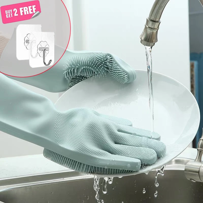 1 Pair Dishwashing Gloves Silicone Dish Washing Gloves Kitchen Silicone Cleaning Household Tools for Clean Car Pet Brush Glove
1 Pair Dishwashing Gloves Silicone Dish Washing Gloves Kitchen Silicone Cleaning Household Tools for Clean Car Pet Brush Glove