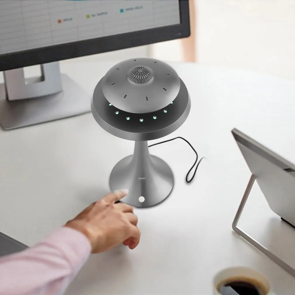 MOXO Colorful LED Lighting Magnetic Levitation UFO-shaped Wireless Bluetooth Speaker Portable 105-20K Hz Metal Loudspeaker
MOXO Colorful LED Lighting Magnetic Levitation UFO-shaped Wireless Bluetooth Speaker Portable 105-20K Hz Metal Loudspeaker