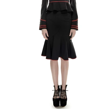 Black Sexy Women Stripe Fishtail Wrap Skirt Red-Piped Drawstring Hip Package Sexy Women Fishtail Skirt Mature Overalls Skirts
Black Sexy Women Stripe Fishtail Wrap Skirt Red-Piped Drawstring Hip Package Sexy Women Fishtail Skirt Mature Overalls Skirts