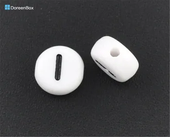 500 PCs Doreen Box Spacer Beads Acrylic Alphabet/Letter "I" Flat Round Bead 7mm For DIY Jewelry Making Accessories, Hole: 1mm
500 PCs Doreen Box Spacer Beads Acrylic Alphabet/Letter "I" Flat Round Bead 7mm For DIY Jewelry Making Accessories, Hole: 1mm