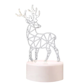 1PC Lamp 3D Elk Deer LED Unique Colors Changing Creative Light for Bedroom Sleeping Home Night
1PC Lamp 3D Elk Deer LED Unique Colors Changing Creative Light for Bedroom Sleeping Home Night