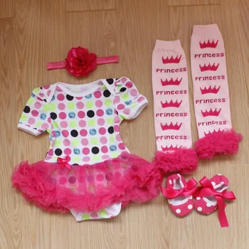 4PCs per Set Infant Lace Romper Plaid Cartoon Baby Girls Tutu Dress Headband Shoes Leggings for 0-12months Free Shipping
4PCs per Set Infant Lace Romper Plaid Cartoon Baby Girls Tutu Dress Headband Shoes Leggings for 0-12months Free Shipping