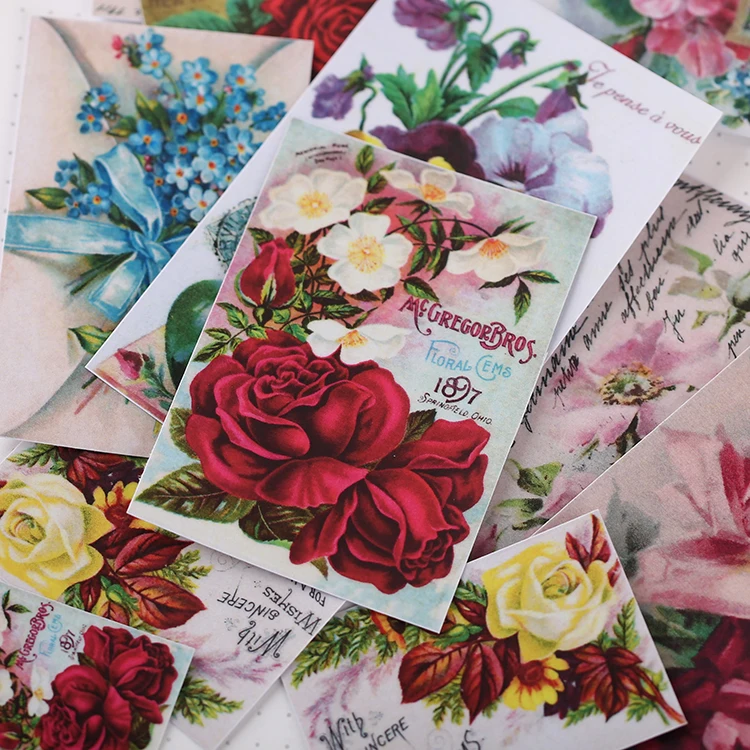 11pcs Vintage flowers plant retro rose Victoria background decoration stationery sticker diy diary scrapbooking label sticker
11pcs Vintage flowers plant retro rose Victoria background decoration stationery sticker diy diary scrapbooking label sticker