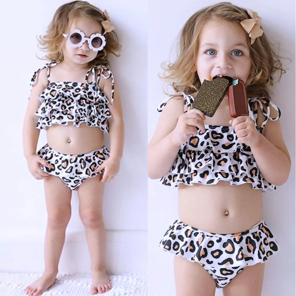 MUQGEW Child Children Kids Girl Bikini Beach Leopard Swimsuit+Shorts Swimwear Set Swimming Swimmable Bathing Suit Beachwear
MUQGEW Child Children Kids Girl Bikini Beach Leopard Swimsuit+Shorts Swimwear Set Swimming Swimmable Bathing Suit Beachwear