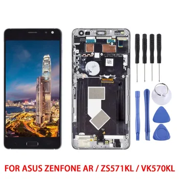 LCD Screen and Digitizer Full Assembly with Frame for ASUS ZenFone AR / zs571kl / vk570kl (Black)
LCD Screen and Digitizer Full Assembly with Frame for ASUS ZenFone AR / zs571kl / vk570kl (Black)