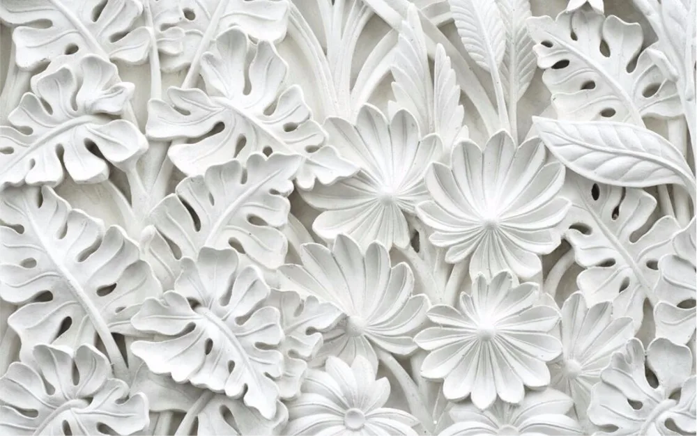 beibehang yaprak desen alci rolyef resimleri 3d duvar kagidi oturma odasi tv zemin yatak odasi duvar tablosu uc boyutlu 3d wallpapers aliexpress