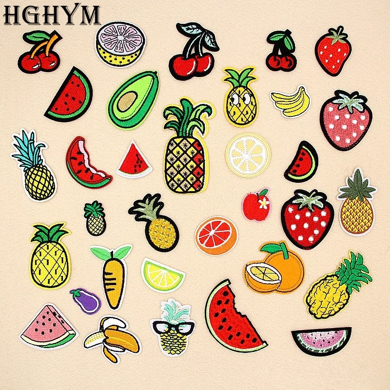 Fruits Patch Embroidered Appliqued Motif Parches Iron On Patches For Clothes Stickers Dress Jeans Jacket Hat Sewing Accessories
Fruits Patch Embroidered Appliqued Motif Parches Iron On Patches For Clothes Stickers Dress Jeans Jacket Hat Sewing Accessories