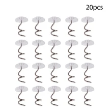 Suministros para mascotas 20 piezas de uñas para mascotas gato rascador estera de Metal para gatos rascadores protector, almohadillas(China)