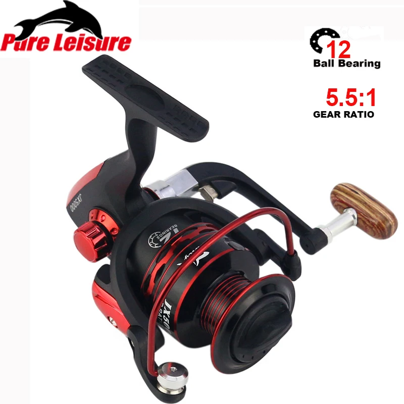 PureLeisure Lightweight Rear Drag Spinning Wheels 1000-7000 SeriesMetal 12BB Carp Spinning Reel Boat Rock Fly Fishing Wheel Reel
PureLeisure Lightweight Rear Drag Spinning Wheels 1000-7000 SeriesMetal 12BB Carp Spinning Reel Boat Rock Fly Fishing Wheel Reel