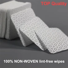 2019 Горячая 100% NON-WOVEN безворсовые салфетки Одежда высшего качества для ногтей полотенце c художественным декором обнаружения, чтобы удалить л...(China)