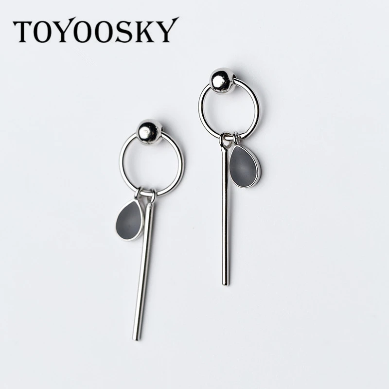 New 925 Sterling Silver Long Simple Style Black Waterdrop Dangle Earrings Jewelry Birthday Party Gift For Girl Female
New 925 Sterling Silver Long Simple Style Black Waterdrop Dangle Earrings Jewelry Birthday Party Gift For Girl Female