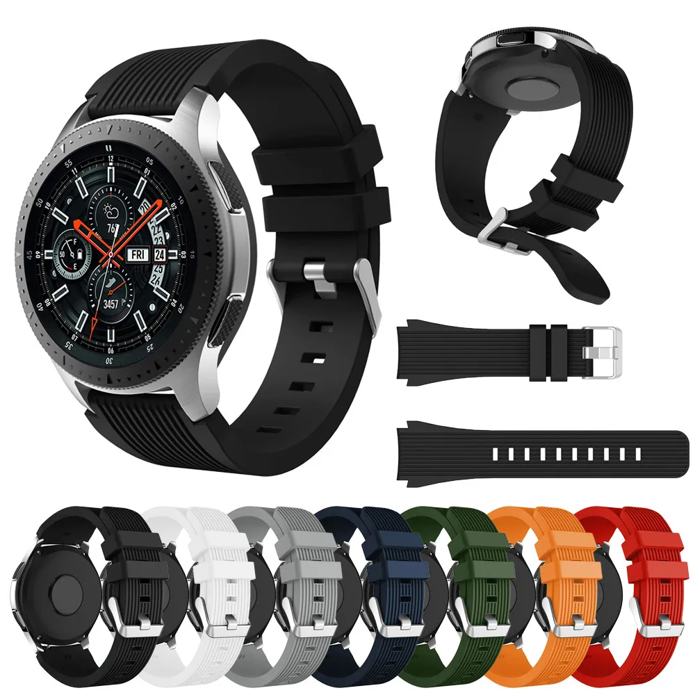 For Samsung Galaxy Watch Strap 46mm Soft Silicone Watch Band Replacement Band Strap 10 Color Banda de reloj Dropshipping#3
For Samsung Galaxy Watch Strap 46mm Soft Silicone Watch Band Replacement Band Strap 10 Color Banda de reloj Dropshipping#3