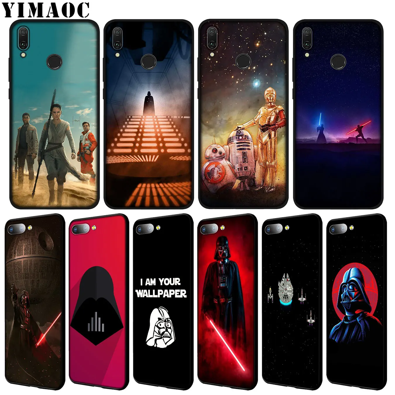 YIMAOC Star Wars Darth Vader Soft Silicone Case for Huawei Y9 Y7 Y6 Prime 2019 Honor 20 8C 8X 8 9 9X 10 Lite 7C 7X 7A Pro Cover
YIMAOC Star Wars Darth Vader Soft Silicone Case for Huawei Y9 Y7 Y6 Prime 2019 Honor 20 8C 8X 8 9 9X 10 Lite 7C 7X 7A Pro Cover
