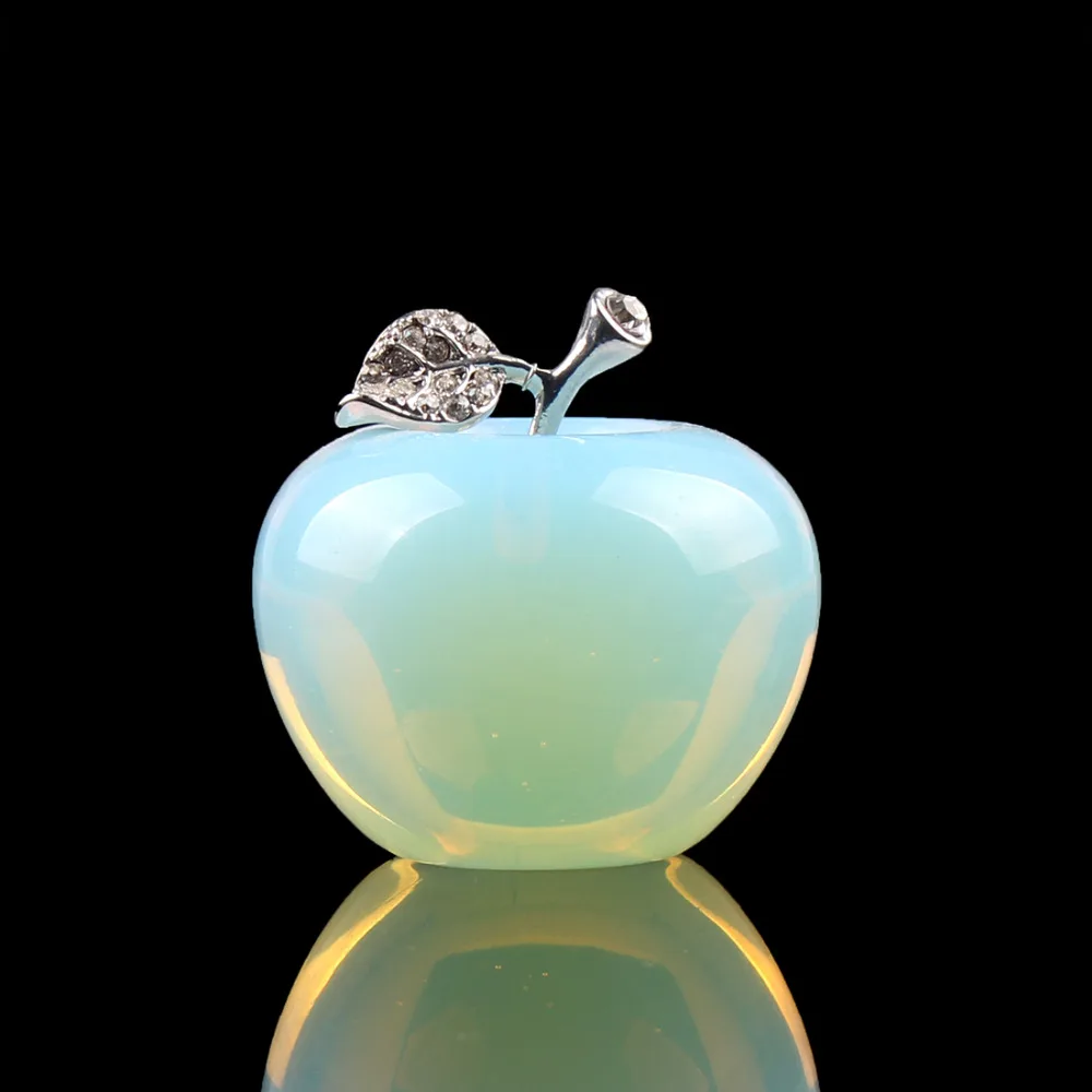 1.38inch Natural Stone Crystal Apple in Stones Carved Car Home Decor Crafts Alloy Zircon in Leaf Chakra Reiki Healing for Gift
1.38inch Natural Stone Crystal Apple in Stones Carved Car Home Decor Crafts Alloy Zircon in Leaf Chakra Reiki Healing for Gift