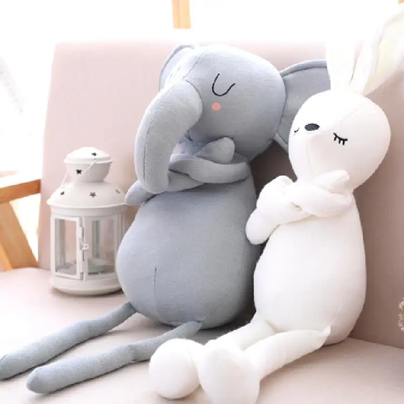 New arrival Appeasing sleeping dolls Baby Elephant toy stuffed Rabbit Knitted Plush Toys kids Gifts
New arrival Appeasing sleeping dolls Baby Elephant toy stuffed Rabbit Knitted Plush Toys kids Gifts