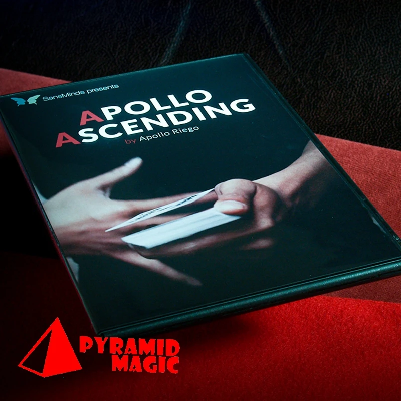 Apollo Ascending (DVD and Gimmick) by Apollo Riego / close-up street card magic trick / wholesale
Apollo Ascending (DVD and Gimmick) by Apollo Riego / close-up street card magic trick / wholesale