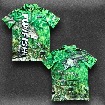 2019 New Summer Fishing Clothing Short Sleeve Ice Silk Fishing Shirt Quick-dry Fishing Clothes Ice Silk Cool Feeling
2019 New Summer Fishing Clothing Short Sleeve Ice Silk Fishing Shirt Quick-dry Fishing Clothes Ice Silk Cool Feeling