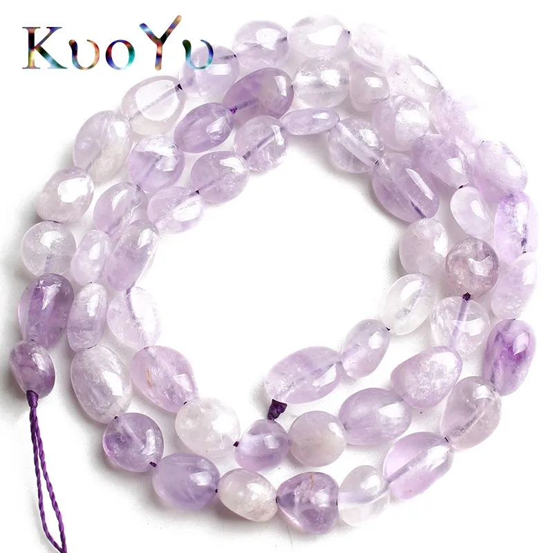 6-8mm Natural Irregular Purple Jades Stone Beads Loose Spacer Beads For Jewelry Making DIY Bracelet Necklace 15"Strand/Inches
6-8mm Natural Irregular Purple Jades Stone Beads Loose Spacer Beads For Jewelry Making DIY Bracelet Necklace 15"Strand/Inches
