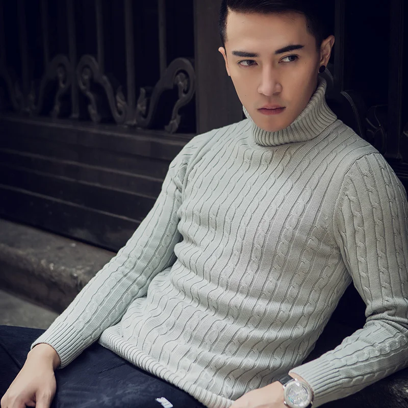 2018 New Autumn&Winter Thermal Slim Turtleneck Sweater Male Trend Thick Solid Pullover Men Knitted Blending Basic Shirt Costumes
2018 New Autumn&Winter Thermal Slim Turtleneck Sweater Male Trend Thick Solid Pullover Men Knitted Blending Basic Shirt Costumes