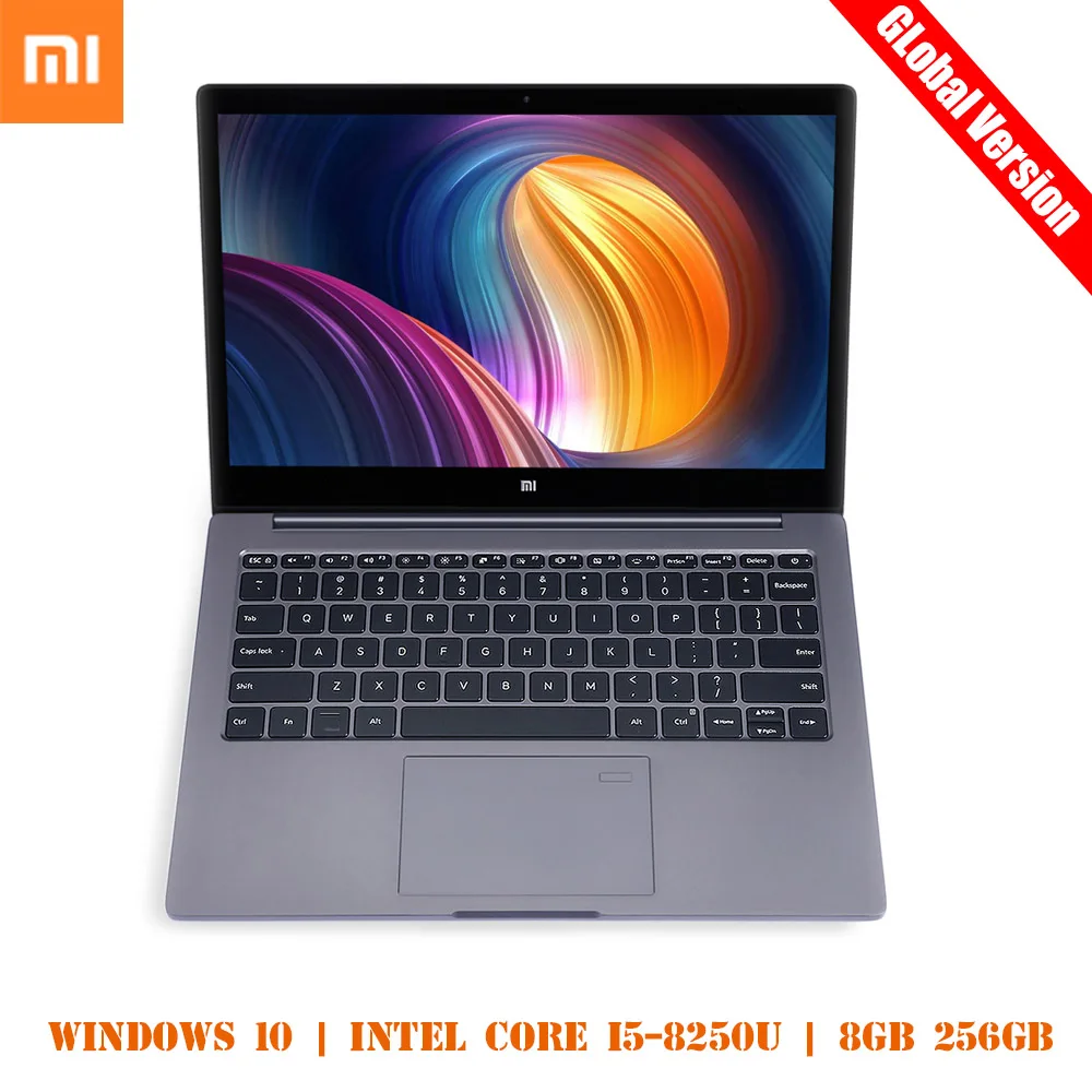 Global Version Xiaomi Mi Notebook Air 13.3 Windows 10 Intel Core i5-8250U Quad Core 2.5GHz 8GB 256GB Fingerprint Sensor Laptops
Global Version Xiaomi Mi Notebook Air 13.3 Windows 10 Intel Core i5-8250U Quad Core 2.5GHz 8GB 256GB Fingerprint Sensor Laptops
