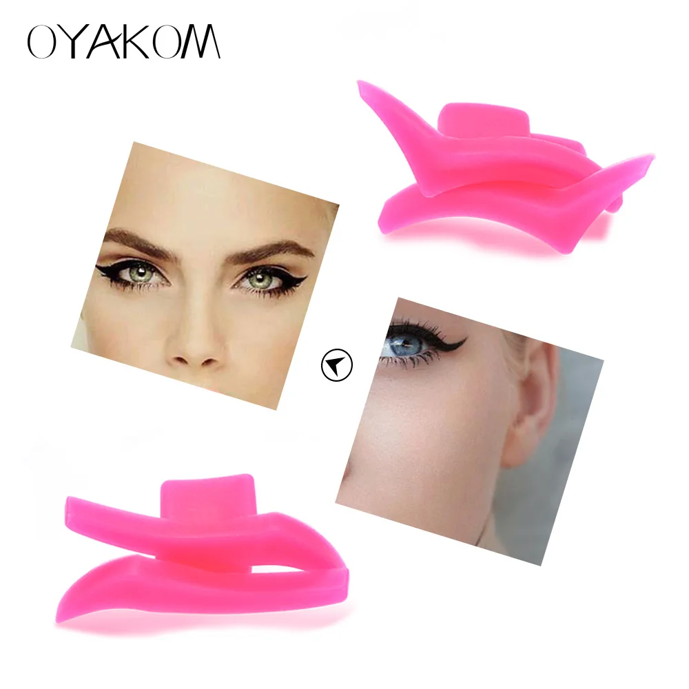 OYAKOM Eyeliner Mold Wings Seal Stamps Easy To Wear Eyes Wing Liquid Eye Liner Tool Beauty Portable Cosmetic Eyeliner Stamp Tool
OYAKOM Eyeliner Mold Wings Seal Stamps Easy To Wear Eyes Wing Liquid Eye Liner Tool Beauty Portable Cosmetic Eyeliner Stamp Tool