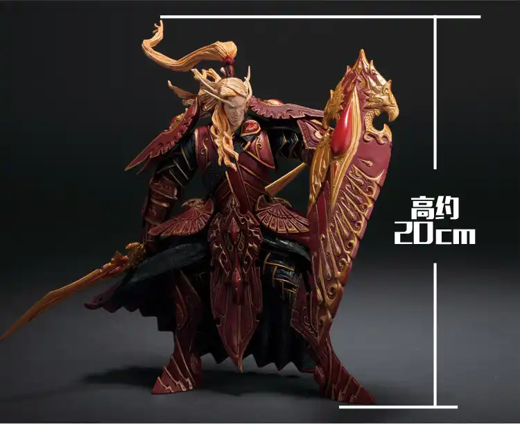 Wow ブラッドエルフパラディン Quin Thalan サンファイアアクションフィギュアコレクタブル模型玩具送料無料 Gs014 フィギュアグッズ ブラッドエルフモデルのおもちゃ Gooum