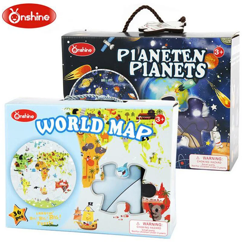 Onshine Education Learning Toys Wood Puzzle Jigsaw World Map Wood Planet Jigsaws Baby Toy For Children Kid Birthday Gifts
Onshine Education Learning Toys Wood Puzzle Jigsaw World Map Wood Planet Jigsaws Baby Toy For Children Kid Birthday Gifts