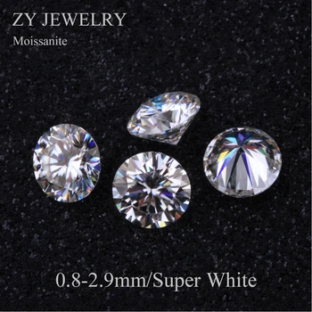 High Quality Super White Moissanites 0.8-2.9mm 1carat/pack Small Size Lab Created Super White Moissanites
High Quality Super White Moissanites 0.8-2.9mm 1carat/pack Small Size Lab Created Super White Moissanites