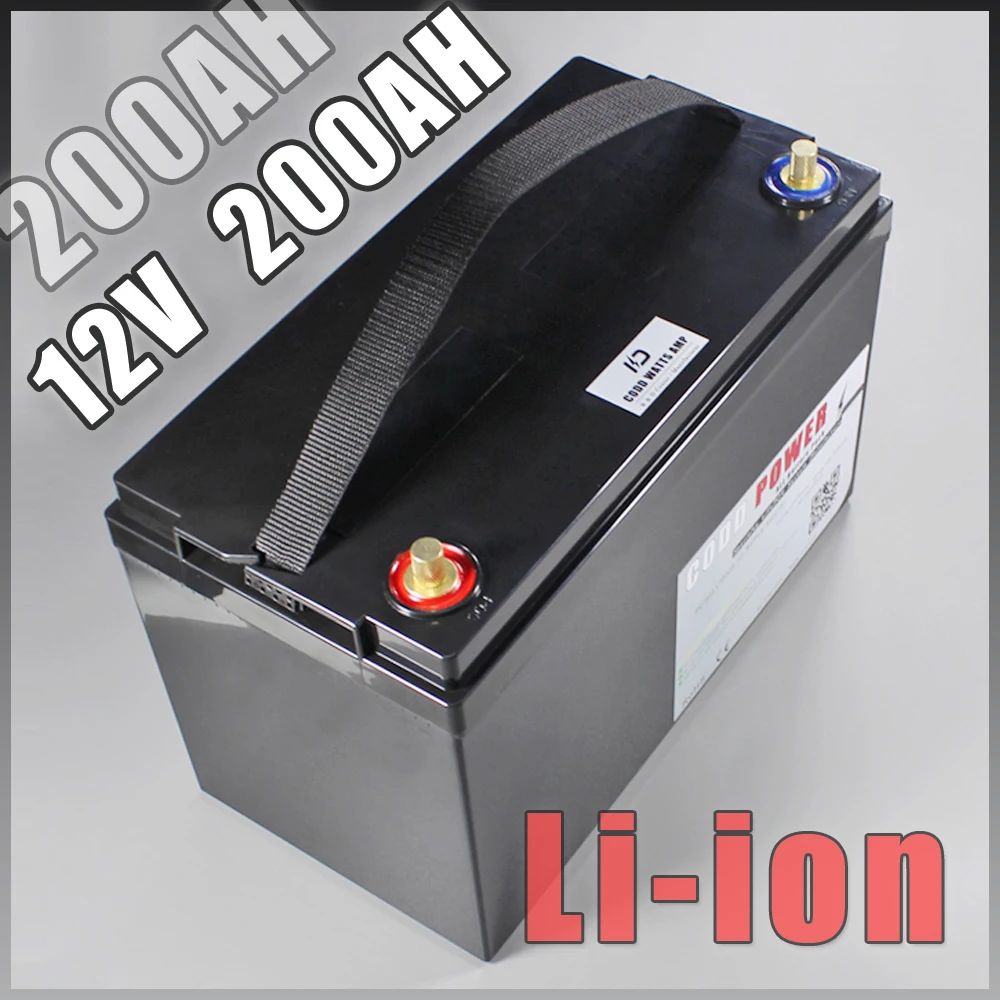 12V 200AH комплект литий ионный батарей для UPS светодиодные фонари солнечные батареи