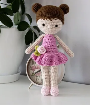 crochet toys crochet amigurumi doll girl model number TS041319 
crochet toys crochet amigurumi doll girl model number TS041319