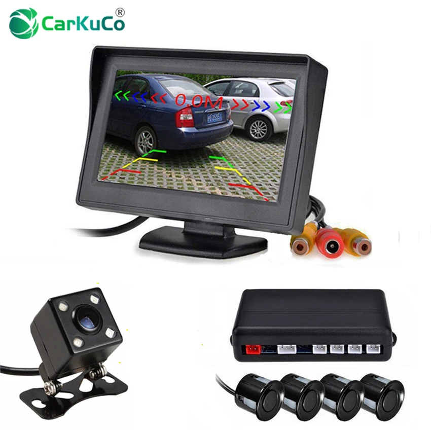 3In1 Auto Reverse Backup Video Parking Sensor Assistance with Car Reversing Rear View Camera Display Distance 4.3" Car Monitor
3In1 Auto Reverse Backup Video Parking Sensor Assistance with Car Reversing Rear View Camera Display Distance 4.3" Car Monitor