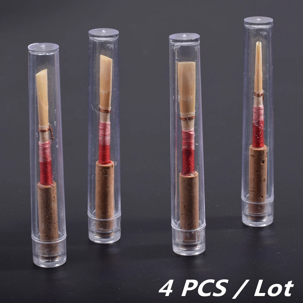 4PCS Oboe Reeds Medium Soft Professional Woodwind Musical Instrument Accessories with reed box
4PCS Oboe Reeds Medium Soft Professional Woodwind Musical Instrument Accessories with reed box