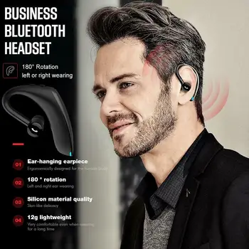 Fashion Wireless Bluetooth Earphone F900 With Mic HiFi Stereo Ear-Hook Headset Business Long Standby Earphone for Xiaomi
Fashion Wireless Bluetooth Earphone F900 With Mic HiFi Stereo Ear-Hook Headset Business Long Standby Earphone for Xiaomi