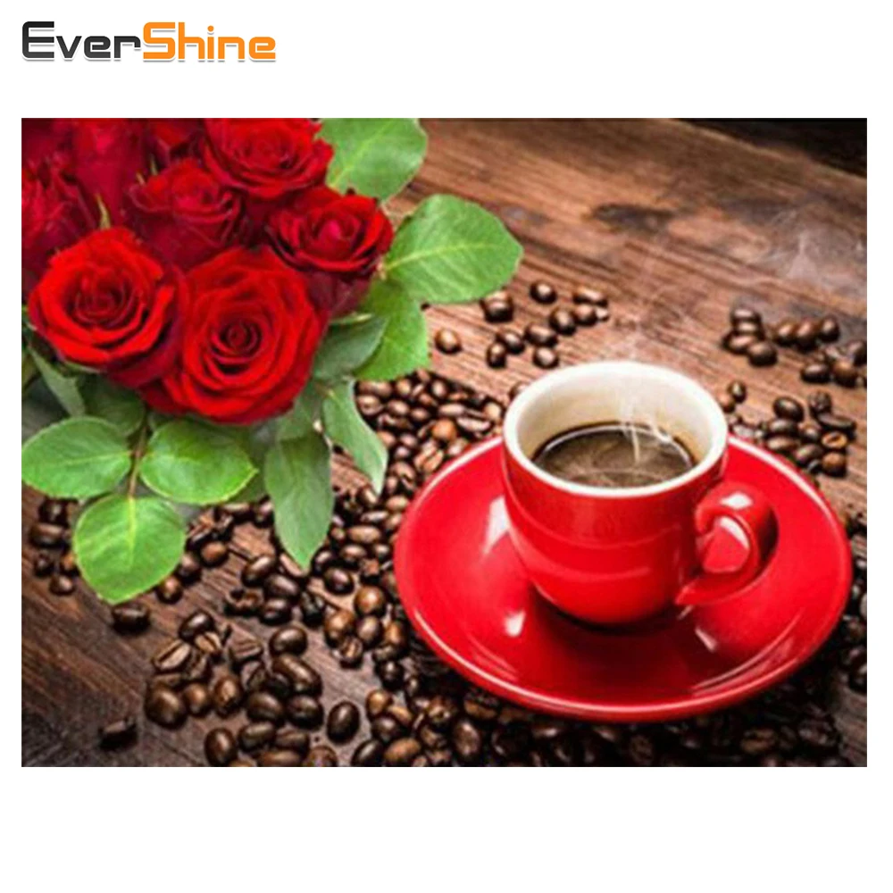 EverShine Needlework 5D Diamond Painting Coffee Cup Cross Stitch Crafts Full Square Crystal Mosaic Diamond Embroidery Home Decor
EverShine Needlework 5D Diamond Painting Coffee Cup Cross Stitch Crafts Full Square Crystal Mosaic Diamond Embroidery Home Decor