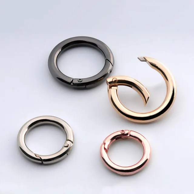 2pcsO Ring Rose gold bag hook Round Carabiner Snap Clip Trigger Spring Keyring Buckle,O ring for bags,DIY bag accessories
2pcsO Ring Rose gold bag hook Round Carabiner Snap Clip Trigger Spring Keyring Buckle,O ring for bags,DIY bag accessories