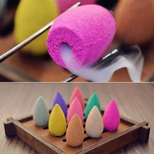 45 шт. Ароматические конусы креативный домашний декор рефлюкс конусы для ароматерапии Будда курильница с обратным потоком благовония горел...(China)