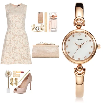 SINOBI Fashion Women's Golden Bracelet Wrist Watches Top Luxury Brand Females Geneva Quartz Clock Ladies Wristwatch 2019 Montre
SINOBI Fashion Women's Golden Bracelet Wrist Watches Top Luxury Brand Females Geneva Quartz Clock Ladies Wristwatch 2019 Montre