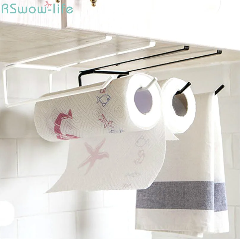 Creative Punch-Free Iron Door Hanging Towel Rack Kitchen Roll Paper Holder Layer Receptacle Kitchen Supplies Metal Hanging Type
Creative Punch-Free Iron Door Hanging Towel Rack Kitchen Roll Paper Holder Layer Receptacle Kitchen Supplies Metal Hanging Type