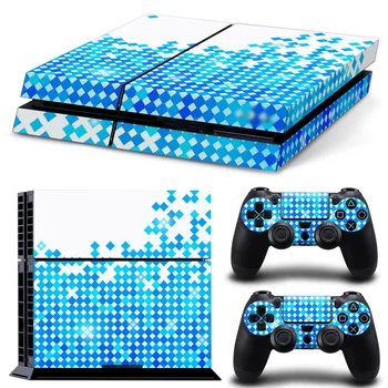 Free drop shipping custom blue and white design sticker for PS4 console and 2PCS controllers skin decals #TN-P4-0241
Free drop shipping custom blue and white design sticker for PS4 console and 2PCS controllers skin decals #TN-P4-0241