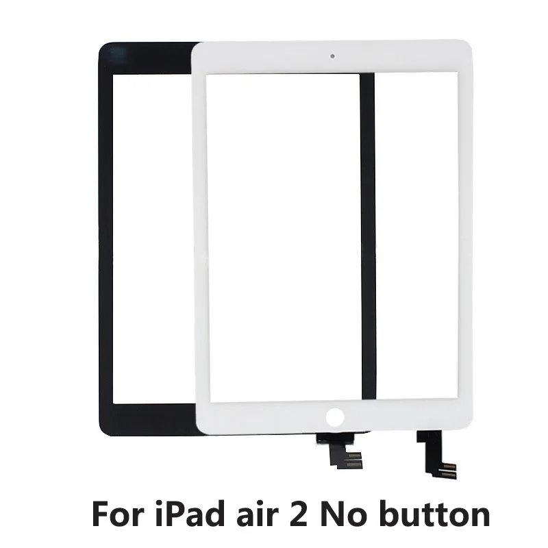 Фото Оригинальная Сенсорная панель планшета для iPad air 2 A1566 A1567 сенсорная Передняя